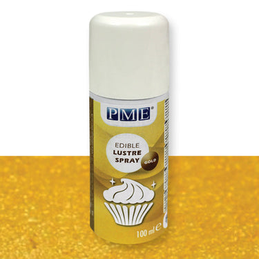 Comestíveis - Corante Spray Dourado 100ml PME